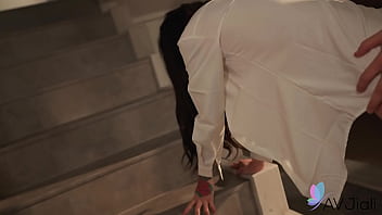 Chetty, Gadis Kantoran Seksi Dari Tiongkok, Bergairah Dalam Aksi Bercinta Keras Dengan Pria Idamannya.