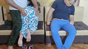 Istri Kesandung Dijorokin Di Depan Suaminya Yang Cuckold Sambil Si Bego Tidur Nyenyak – Tante Nakal Dan Sange Berat Yang Suka Selingkuh