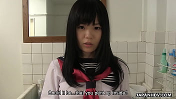 Sayaka Aishiro Dari Jepang Menggenggam Dan Mengocok Kontol Teman-temannya Sampai Memuncrat, Tanpa Sensor