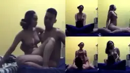 Gadis Hot Goyang Tembok Kuning Bikin Tiktok Meledak