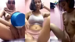 Elsya Berhijab Mengocek Hingga Muncrat