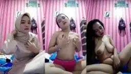 Jilbab Basah, Payudara Ayang Diremas Penuh Nafsu