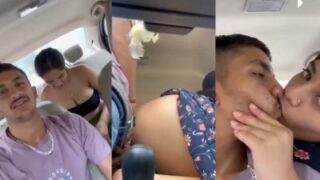 Cewek Genit Godain Pacar Di Mobil, Nikmatin Seks Liar Di Alam Bebas