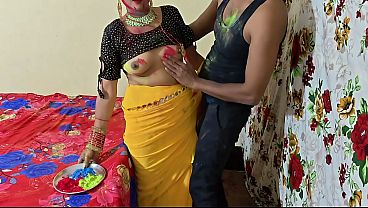 Bhabhi Ke Saath Holi Ka Rang, Mast Maza Aur Garam Awaz