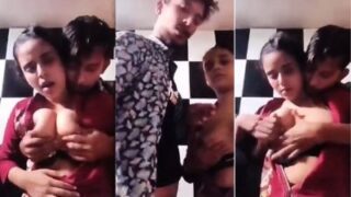 Influencer Tiktok Remas Payudara Montok Pacarnya Di Depan Kamera