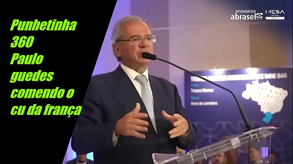 Paulo Guedes Ngentot Lubang Belakang Prancis Sampai Meringis.