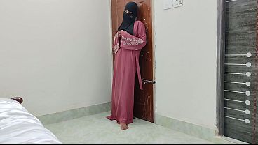 Cewek Hijab India Pemalu Pertama Kali Ngentot Sange Di Kamar Kos.