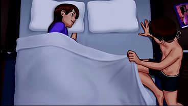 Sesuatu Berubah Saat Ibu Tiri Menatapku, Badanku Jadi Panas (18+)