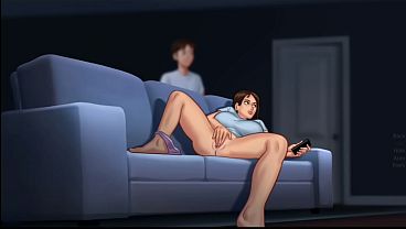 Satu Liur Dari Ibu Tiri Bikin Hari Ini Panas Banget (18+)