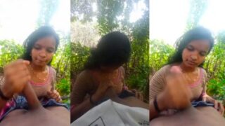 Cewek India Selatan Colokin Kontol Di Hutan, Plus Ngewe Mulut Desi Yang Bikin Makin Greget
